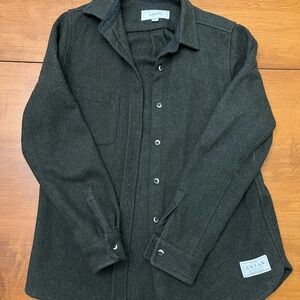 Anian Modern Melton Wool Shacket